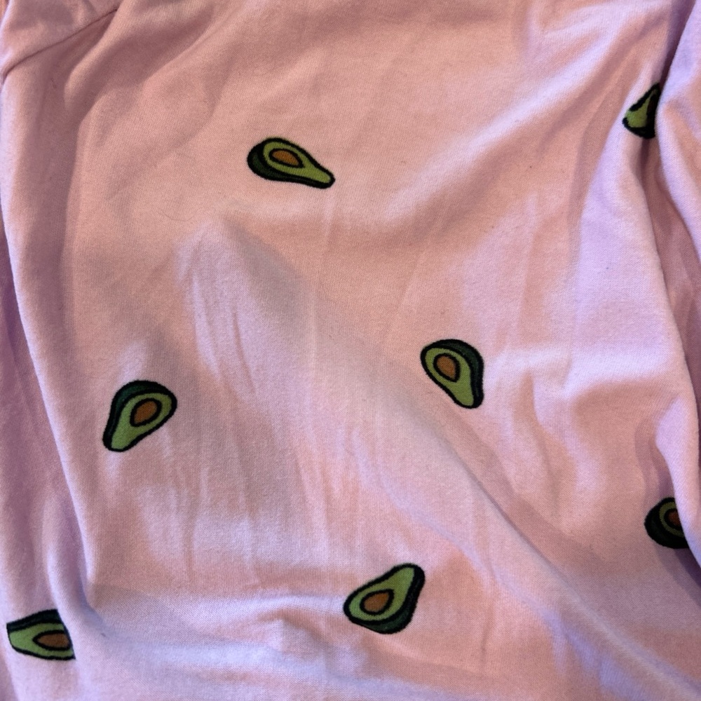 Wallflower Light Pink Avocado Patterned Robe - Picture 5 of 6